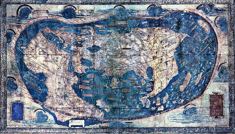 大航海时代前的地图